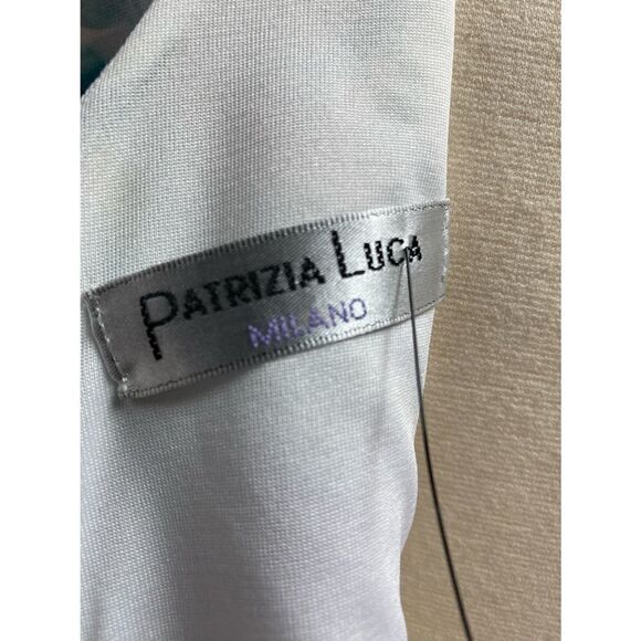 Patrizia Luca Milano Floral Sleeveless V-Neck Sheath Dress Size Medium NW… - Picture 3 of 5